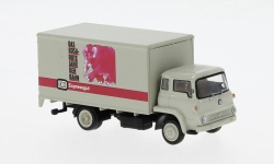 Brekina 35931 - H0 - Bedford TK Koffer rosarote Wochen